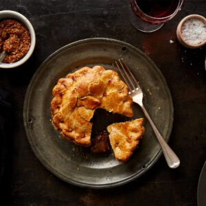 Duck & Black Cherry Pie