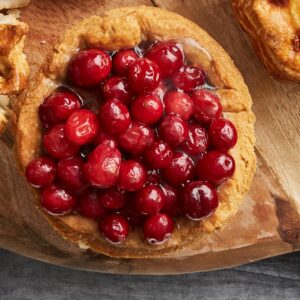Luxury Turkey & Cranberry Topped Pork Pie