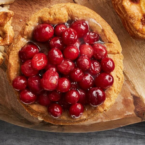 Luxury Turkey & Cranberry Topped Pork Pie