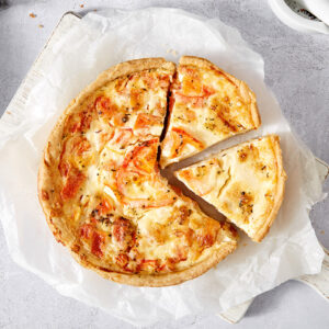 Cheese & Tomato Quiche (V) 600g