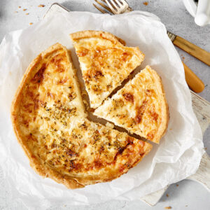 Cheddar & Onion Quiche (V) 600g