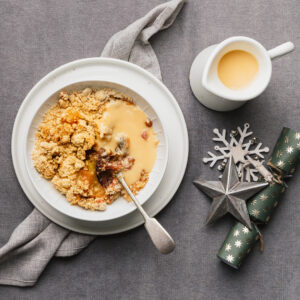 Plum & Apple Crumble 900g