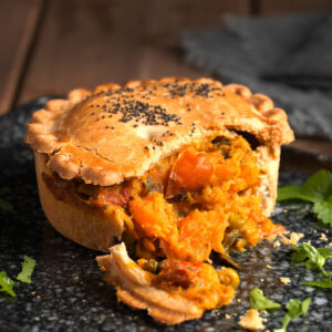 Vegan Curried Sweet Potato, Butternut Squash & Spinach Pie (VG) 240g