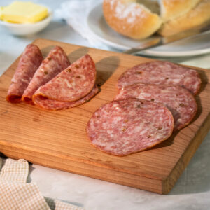 Pork and Pink Peppercorn Salami 80g