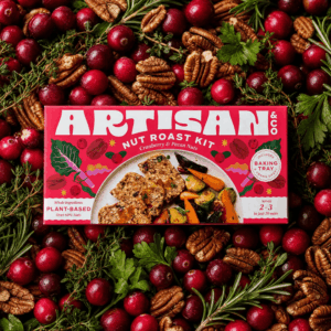 Artisan Cranberry and Pecan Nut Roast (ve)