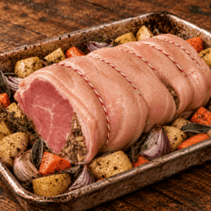 Thorner’s Loin of Pork Boned & Rolled with Sage & Onion Stuffing 2kg